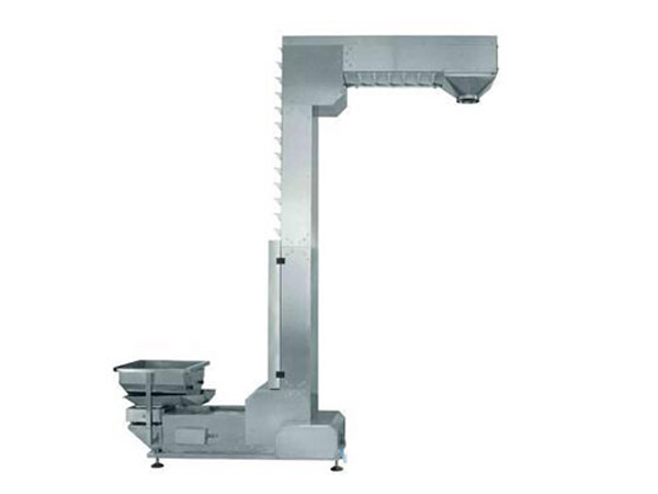 Supply bucket feeder hoist