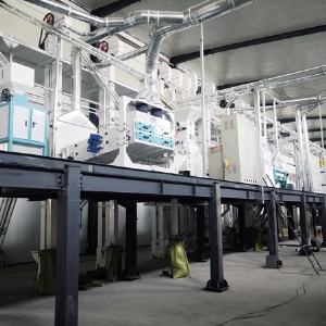 Complete Set of Milling Rice Equipment with Output of 80-300 T/D